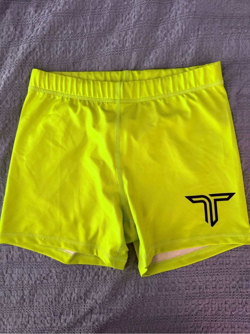 Takedown Lime Green Compression Women’s Shorts